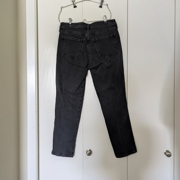 High-Waisted Vintage Slim Jeans 6 Petite (2 Pairs) 1 Blue 1 Black - Picture 7 of 12